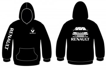 Sweatshirt com capuz para Renault Laguna