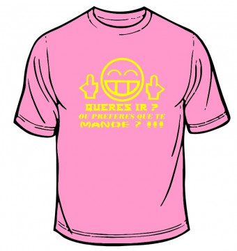 T-shirt - Queres ir ou preferes que te mande?