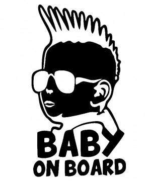 Autocolante - Baby on Board