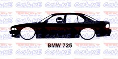 Autocolante - BMW 725 Com Stig
