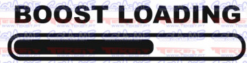 Autocolante - Boost loading