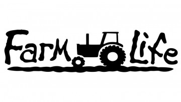 Autocolante com farm life