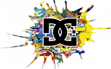 Autocolante Impresso - DC Mancha - Sticker Bomb