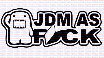 Autocolante - JDM Fuck