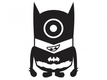 Autocolante - Minion Batman