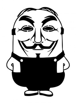 Autocolante - Minions Anonymous