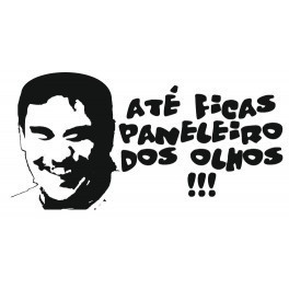 Autocolante - Rato -Até ficas paneleiro dos olhos