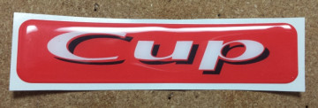 Autocolante Resinado 3D com CUP (Citroen) - 106x24mm