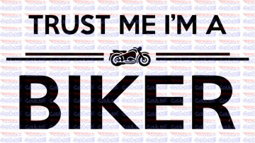 Autocolante - Trust me i´m a Bike