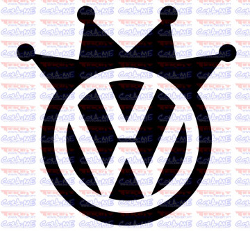 Autocolante - Volkswagen Crown