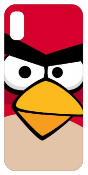 Capa de telemóvel com angry birds Vermelho