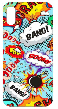 Capa de telemóvel com Bang Boom
