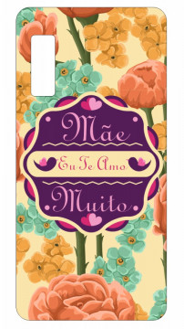Capa de telemóvel com Mãe eu te amo muito