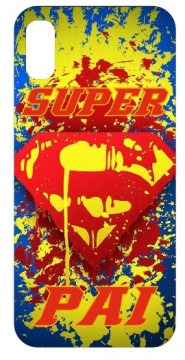 Capa de telemóvel com Super Pai