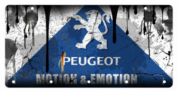 Chaveiro em Acrílico com Peugeot