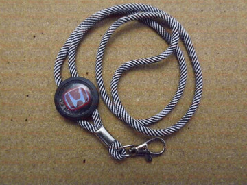 Fita Porta Chaves (lanyard) de Pescoço Ajustável para Honda