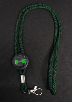 Fita Porta Chaves (lanyard) de Pescoço Ajustável para Kawasaki