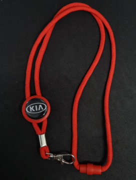 Fita Porta Chaves (lanyard) de Pescoço Ajustável para Kia