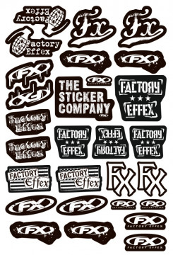 Folha / Pack de Autocolantes - FX factory effex