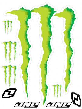 Folha / Pack de Autocolantes - Monster 02