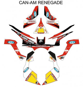 Kit Autocolantes Para CAN AM - Renegade