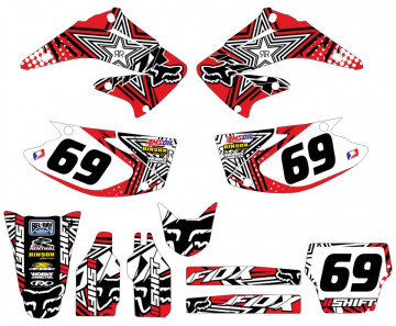 Kit Autocolantes Para Honda CR 125 / 250 02-07