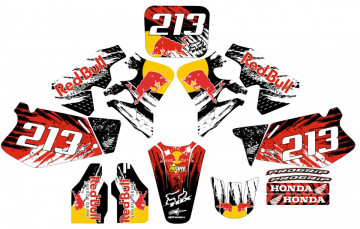 Kit Autocolantes Para Honda CR 125 / 250 95-96