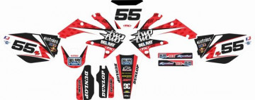 Kit Autocolantes Para Honda CRF 250 04-09