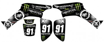 Kit Autocolantes Para HONDA TRX 400 99-07