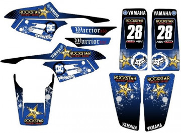 Kit Autocolantes Para Yamaha Warrior 350