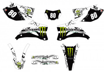 Kit Autocolantes Para YAMAHA WRF 450 07-11