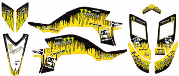 Kit Autocolantes Para Yamaha YFZ 450 03-08