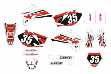 Kit Autocolantes Para Yamaha YZF 250 / 450 06-09