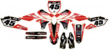 Kit Autocolantes Para Yamaha YZF 250 450 14-17