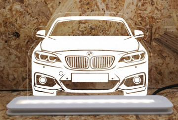 Moldura / Candeeiro com luz de presença - BMW F22