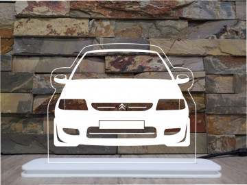 Moldura / Candeeiro com luz de presença - Citroen Saxo Mk1