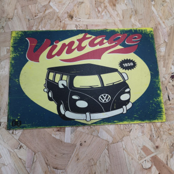 Placa Decorativa em PVC - Vw Pão de forma