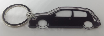 Porta Chaves de Acrílico com silhueta de Renault Clio 2
