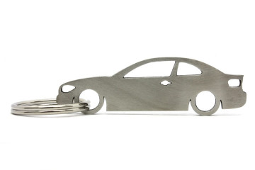 Porta Chaves em inox com silhueta com BMW 1M E82