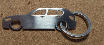 Porta Chaves em inox com silhueta com Bmw Série 1 F20