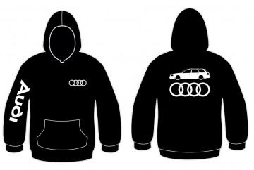 Sweatshirt com capuz para Audi A6 C5 Avant