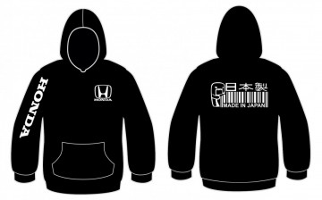 Sweatshirt com capuz para HONDA Made in japan
