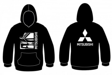 Sweatshirt com capuz para Mitsubishi Lancer Evo