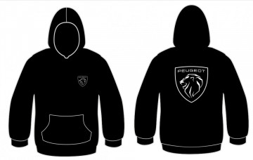 Sweatshirt com capuz para Peugeot