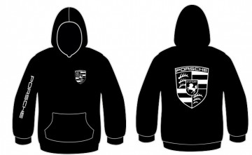 Sweatshirt com capuz para Porsche