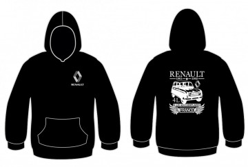 Sweatshirt com capuz para Renault 4L