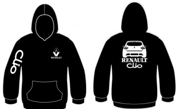 Sweatshirt com capuz para Renault Clio 4