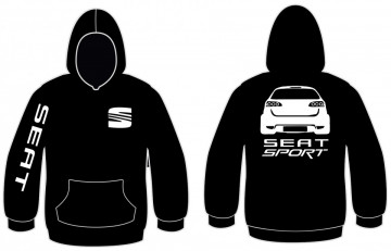 Sweatshirt com capuz para Seat Ibiza 6L