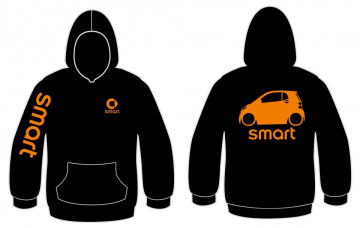 Sweatshirt com capuz para Smart fortwo