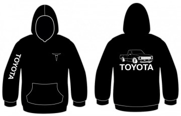 Sweatshirt com capuz para Toyota Hilux